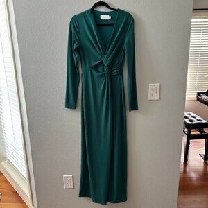 significant other eleni embroidered cotton maxi dress Eleni Linen-Blend Midi Dress main image 0
